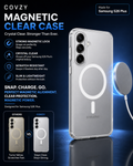 SAMSUNG S26 PLUS COVZY PREMIUM CLEAR MAGSAFE CASE  SLIM STRONG & CRYSTAL CLEAR PROTECTION