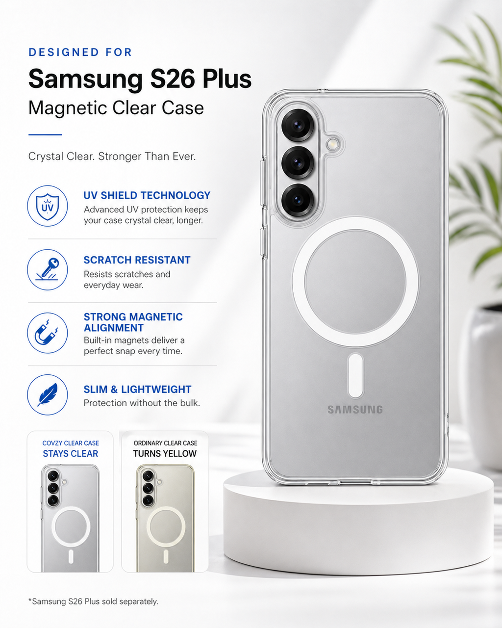 SAMSUNG S26 PLUS ULTIMATE PROTECTION COMBO