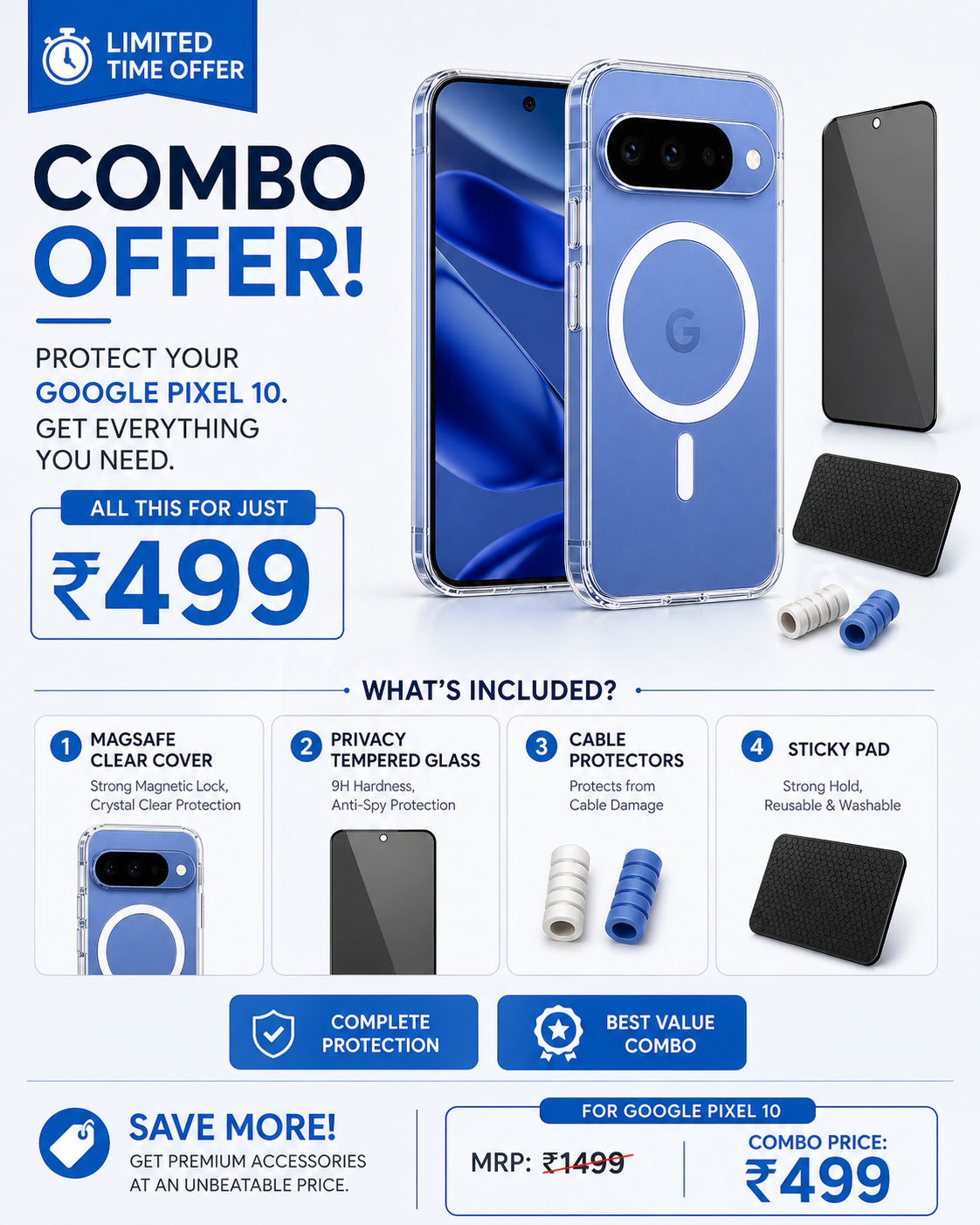 GOOGLE PIXAL 10 ULTIMATE PROTECTION COMBO