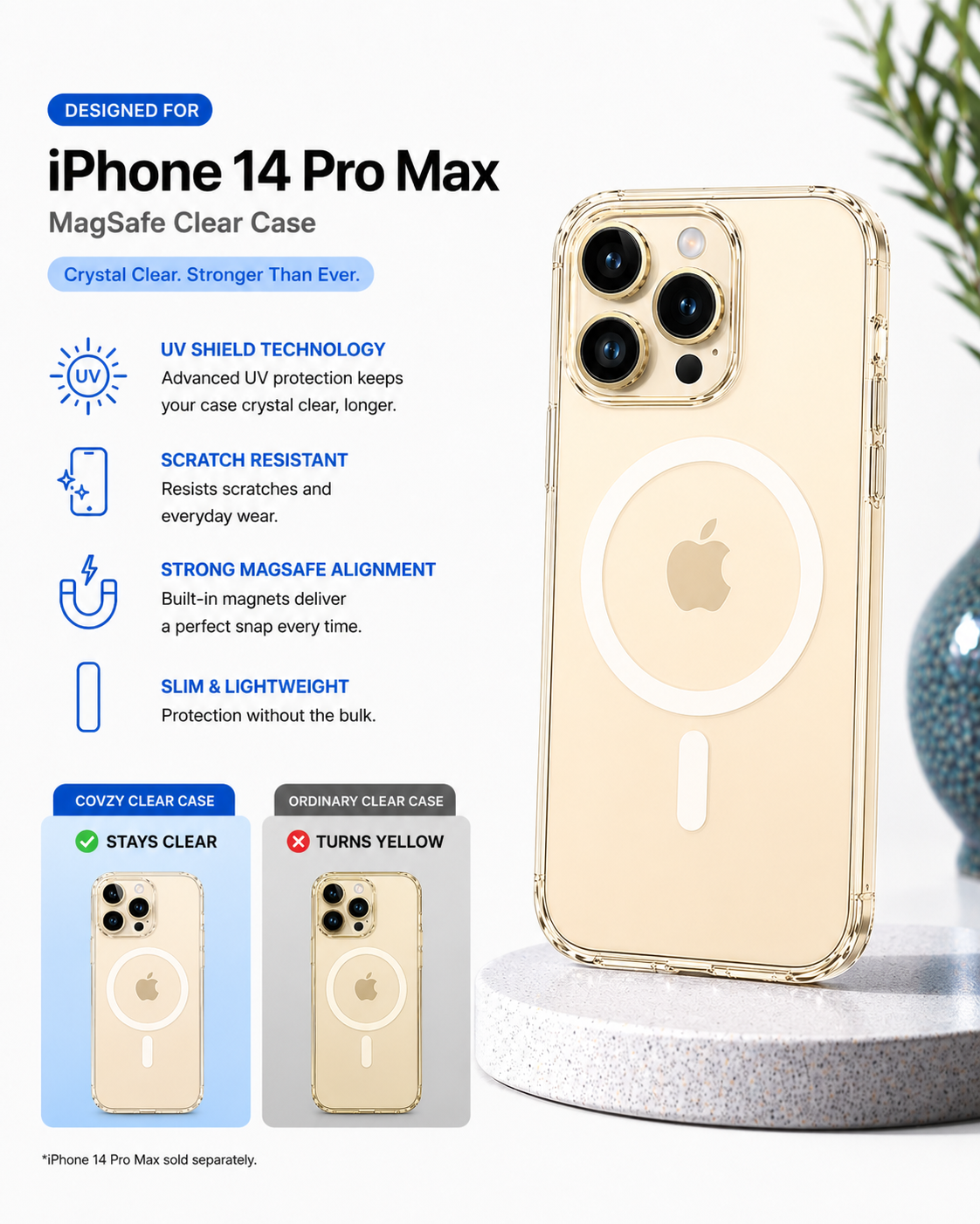 IPHONE 14 PRO MAX ULTIMATE PROTECTION COMBO