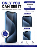 IPHONE 13 COVZY PREMIUM PRIVACY TEMPERDGLASS FULL PROTECTION