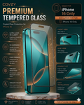 IPHONE 16 COVZY PREMIUM HD CLEAR TEMPERDGLASS FULL PROTECTION
