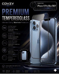 IPHONE 13 PRO MAX COVZY PREMIUM HD CLEAR TEMPERDGLASS FULL PROTECTION