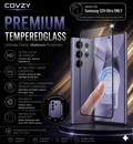 SAMSUNG S24ULTRA COVZY PREMIUM AND FINGERPRINT WORKING TEMPERDGLASS FULL PROTECTION