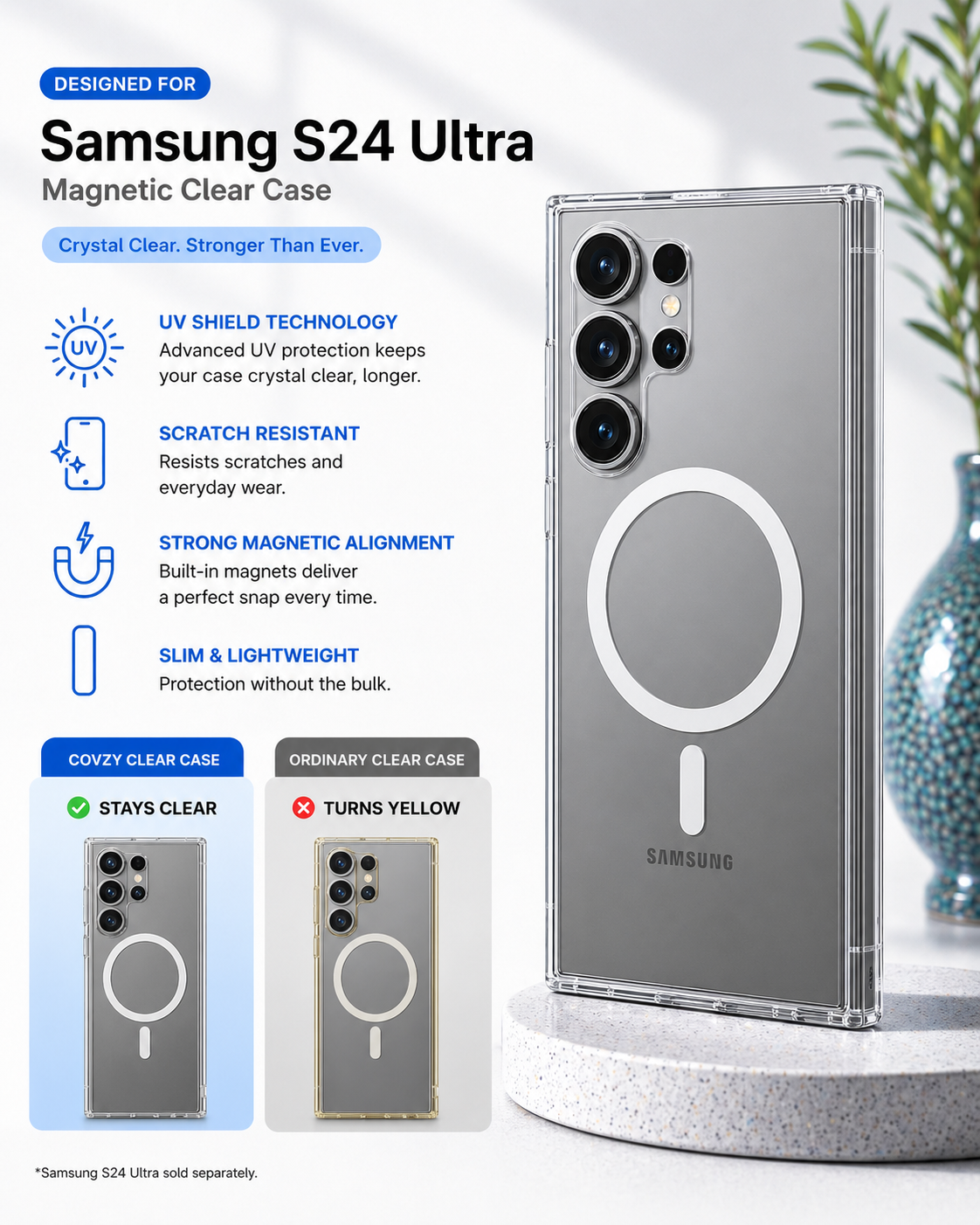 SAMSUNG S24ULTRA ULTIMATE PROTECTION COMBO