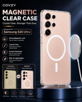 SAMSUNG S26 ULTRA COVZY PREMIUM CLEAR MAGSAFE CASE  SLIM STRONG & CRYSTAL CLEAR PROTECTION