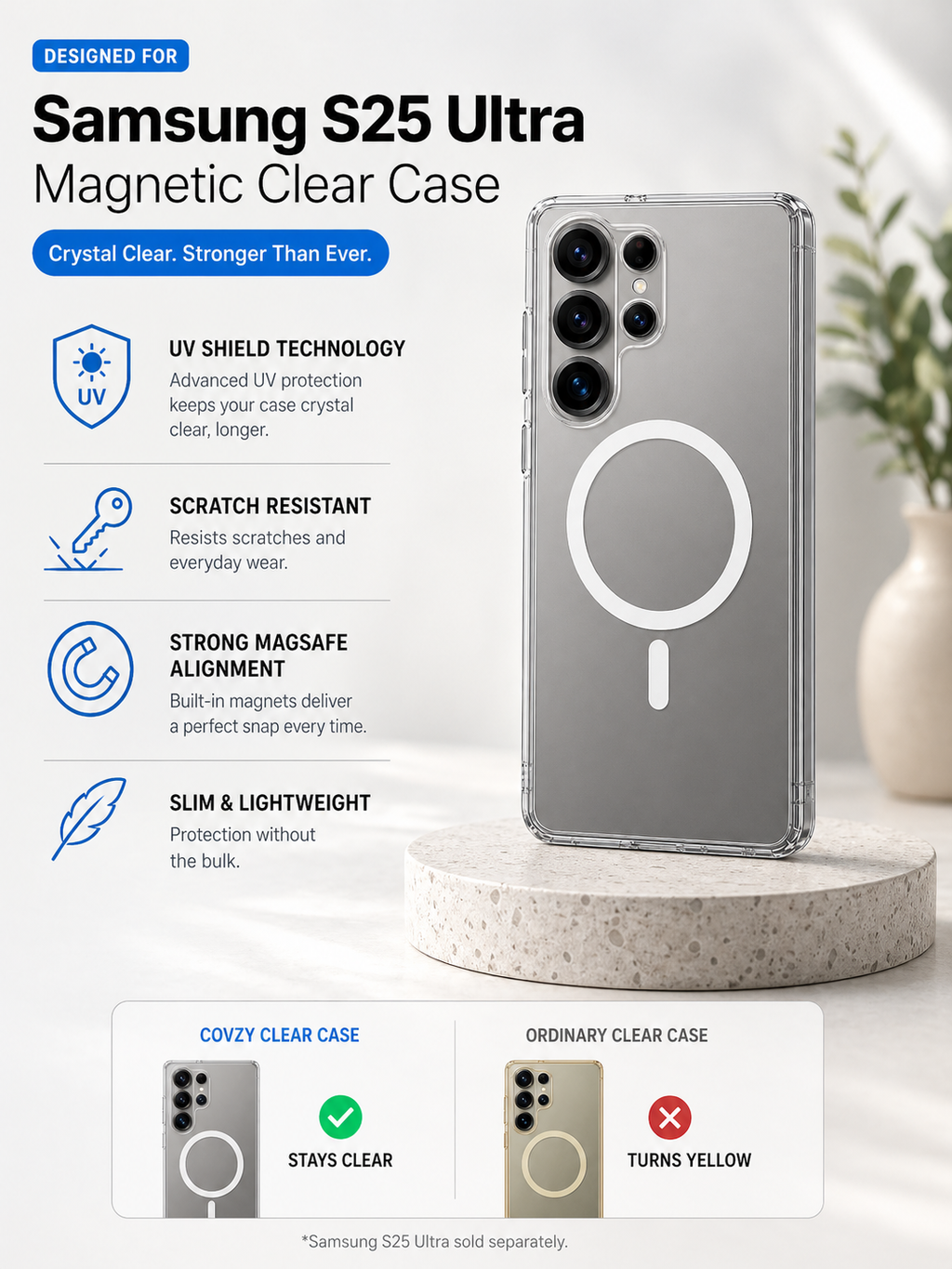 SAMSUNG S25ULTRA ULTIMATE PROTECTION COMBO
