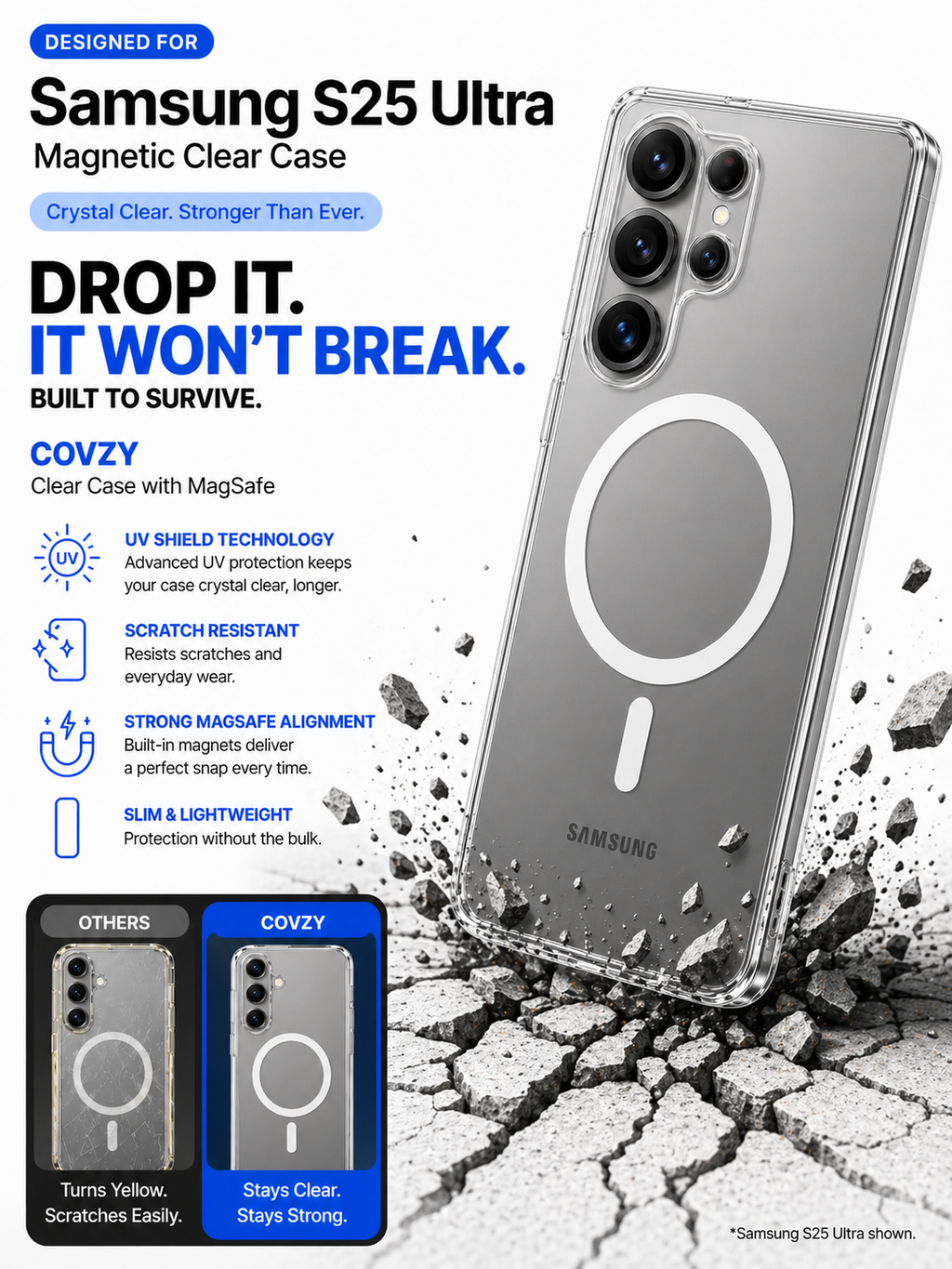SAMSUNG S25ULTRA ULTIMATE PROTECTION COMBO