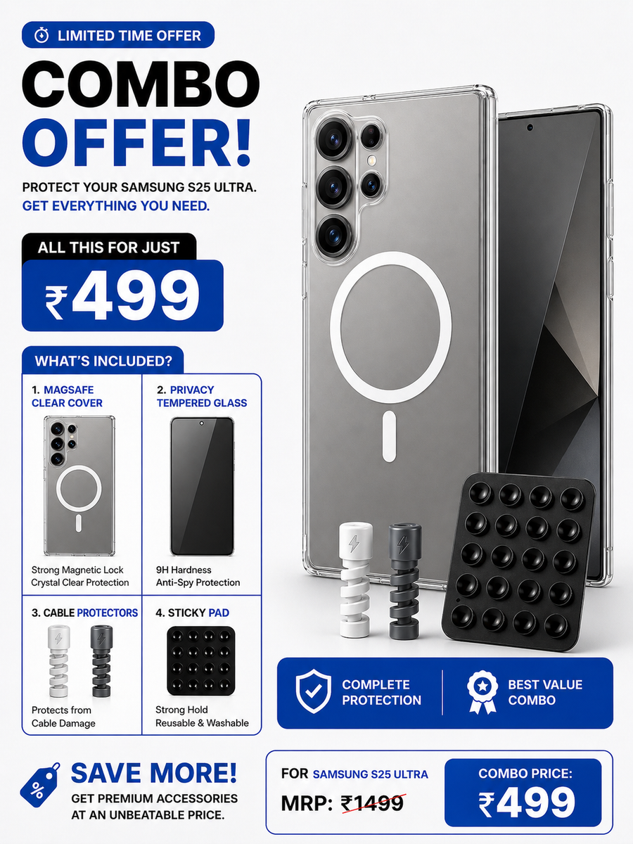 SAMSUNG S25ULTRA ULTIMATE PROTECTION COMBO
