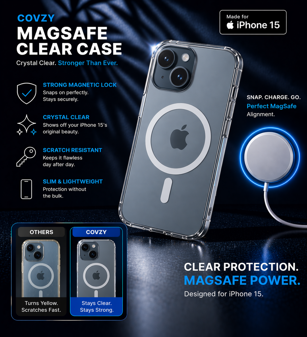 IPHONE 15 ULTIMATE PROTECTION COMBO