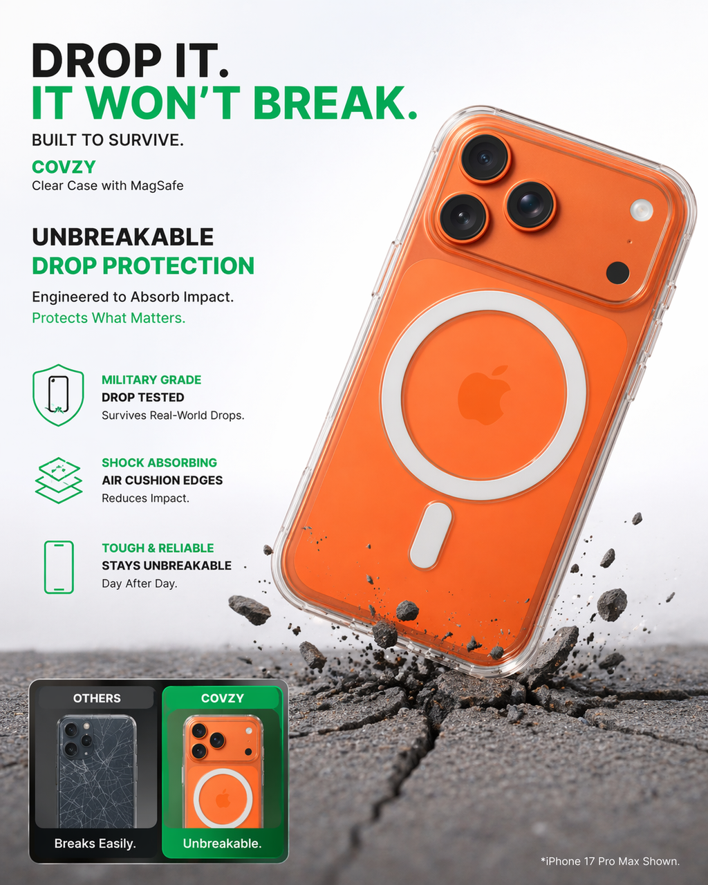 IPHONE 17 PRO ULTIMATE PROTECTION COMBO